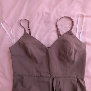 Lulu Mauve Bridesmaid Dress (Medium)